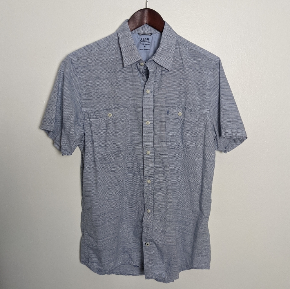 Izod Strips Button Shirt